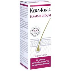 Verpackung eines Haarfluids zur Stärkung der Haare mit Koffein und AnaGain™.